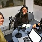 Carolina Rubilar, integrante de Las Bulla, en Copadas de la Radio JGM