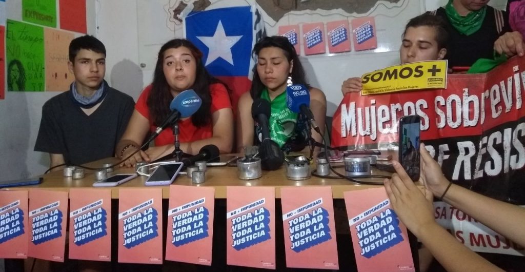 Punto de Prensa Cones: De Izquierda a Derecha: Victor Chanfreau, XX y Valentina Miranda