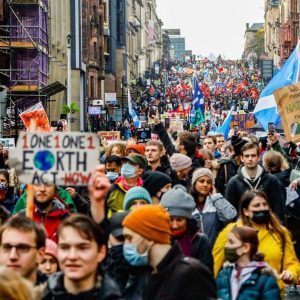 Manifestaciones en Glasgow