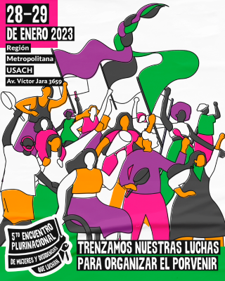 Camino al 5to Encuentro Plurinacional de Mujeres y Disidencias que luchan 2023