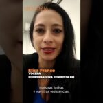 Elisa Franco, vocera de la Coordinadora Feminista 8M por situación en barrio Yungay: “Si no hay una reforma a Carabineros, quienes nos violentan seguirán a cargo del resguardo y protección de las mujeres”.