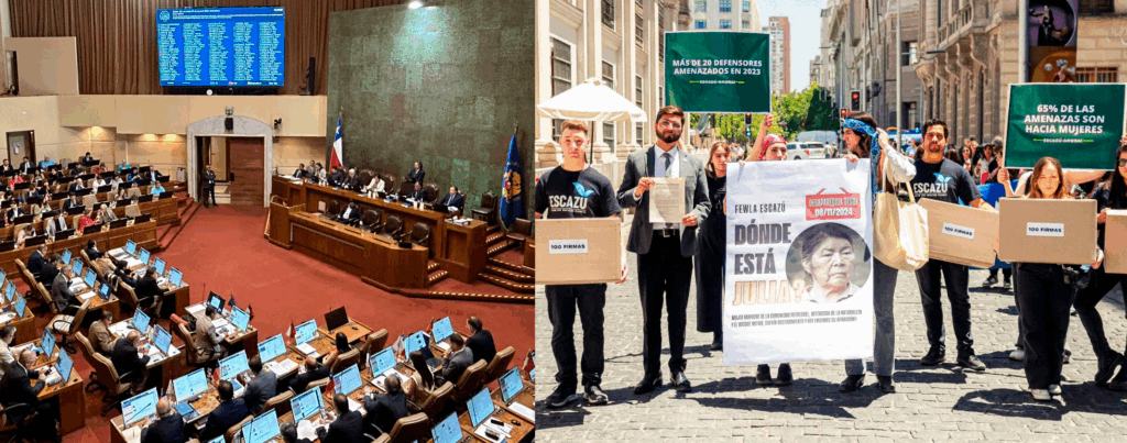 Proyecto de ley para defensa de defensores ambientales se vota este 7 de octubre en el congreso.