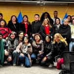 Foto del cierre del IV Encuentro Nacional de la Red de Periodistas Migrantes